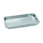 Thumbnail image #1 for TableCraft Products 1006AS Solid Uncoated Aluminized Steel Sheet Pan, 1/8 Size, 10 x 6 in, 23 Gauge Case of 12