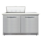 Thumbnail image #1 for Continental Refrigerator Designer Line D48N8C-FB 48" 2-Door 8-Pan Front-Breathing Refrigerated Sandwich Prep Table