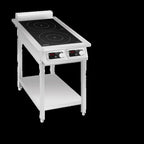 Thumbnail image #6 for Eurodib USA FCI235OS1PH Commercial Freestanding Dual-Zone Induction Cooktop, Stainless Steel, 7 kW, 240V, 1-Phase