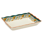 Thumbnail image #1 for G.E.T. Bella Fresco ML-88-BF . . Rectangular Melamine Tray, 13-3/4" x 9-1/2" x 2-1/2"H Case of 6