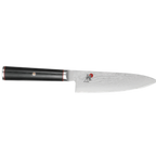 Thumbnail image #1 for Zwilling J.A. Henckels Miyabi 1019909 6-Inch VG-10 Damascus Chef's Knife with Black Micarta Handle