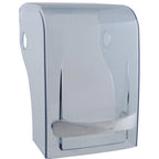 Thumbnail image #1 for AllPoints Foodservice Parts & Supplies 2121048 Clear Polycarbonate Bar Equipment Door with Handle, 8 1/4 x 11 1/2 x 7 in