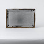 Thumbnail image #1 for Cardinal Harvest Grey By Dudson HGR11 Rectangular Vitrified Ceramic Tray, 11.25 x 7.5 in Case of 6
