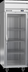 Thumbnail image #5 for Beverage-Air Horizon Series One-Section Top-Mount Reach-In Glass Door Refrigerator, 22.28 Cu. Ft., Stainless Steel