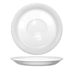 Thumbnail image #1 for International Tableware Dresden DR-38 Porcelain Saucer, 4-3/4-Inch Round, Embossed, Bright White Case of 3 Dozen