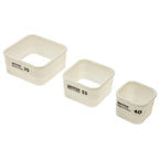 Thumbnail image #1 for Matfer Bourgeat Exoglass 150241 Square Pastry Cutter, Composite, 1-1/2"