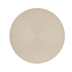 Thumbnail image #2 for Cal-Mil Charlotte 24110-10-125 Round Flat Melamine Plate, 10 in, Taupe Case of 6