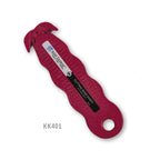 Thumbnail image #3 for CFS Brands Klever Kutter KK401 Box Cutter, 4-1/2"L x 1-1/2"W x 1/2"H, Ergonomic Handle, Recessed Stainless Steel Blade
