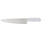 Thumbnail image #1 for Stanton Trading KNV-CHF10-WH 10-Inch Stamped Chef's Knife with High-Carbon Steel Blade and White Polypropylene Handle Case of 72