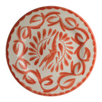 Thumbnail image #2 for Steelite International Zaba Paloma Coral A121P103 Round China Plate, Rimmed Rolled Edge, 10.25" Case of 2 Dozen