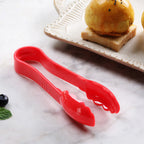 Thumbnail image #2 for New Star Foodservice Inc. 35728 Utility Tongs, 6-Inch, Scalloped, Polycarbonate, Red Case of 10