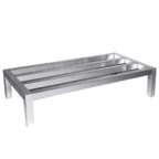Thumbnail image #1 for SPG International Kelmax 4H2163 Aluminum Tubular Dunnage Rack, 60"W x 20"D x 12"H, 2,000 lb Capacity