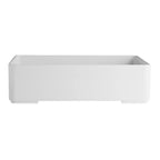Thumbnail image #1 for Steelite International Creations Oasis 7185TM608 Rectangular Melamine Bento Box Insert, 2.5 qt, 10.125 x 6.625 x 2.75 in