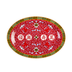 Thumbnail image #1 for Thunder Group Longevity 2016TR Oval Melamine Platter, 16 x 11-5/8 inches, Break-Resistant Case of 3 Dozen