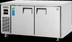 Thumbnail image #5 for Everest Refrigeration ETRF2 Dual Temperature Undercounter Refrigerator/Freezer Combo with Stainless Steel Worktop, 2-Section, Side Mount