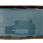 Thumbnail image #1 for Tableware Solutions USA Autumn by Continental 33RECT204-193 Rectangular China Platter, 14-2/5 x 6-2/5 in, Corn Blue Case of 12