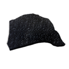 Thumbnail image #1 for G.E.T. Rocky Mountain High - EGS QS1913-GB Melamine Display Stone, 19 x 13 x 5/8 in, Irregular, Granite Black Case of 2