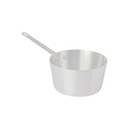 Thumbnail image #1 for Browne USA Foodservice Thermalloy® 5813903 3-3/4 qt Aluminum Tapered Saucepan, No Cover, Riveted Handle