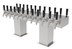 Thumbnail image #5 for Perlick Back-to-Back Bridge Tee Countertop Glycol-Cooled Draft Beer Tower with 16 Faucets