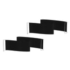 Thumbnail image #1 for Steelite International Mogogo, Modular MGSQCOPV2001 Modular Buffet Extension Unit Quick Cover, Charcoal Black