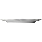 Thumbnail image #2 for Steelite International Folio, Porcelain 62555FP817 Porcelain Oval Platter, 13 x 10.5 x 1 in, Adelina Camille Slate 1 Dozen