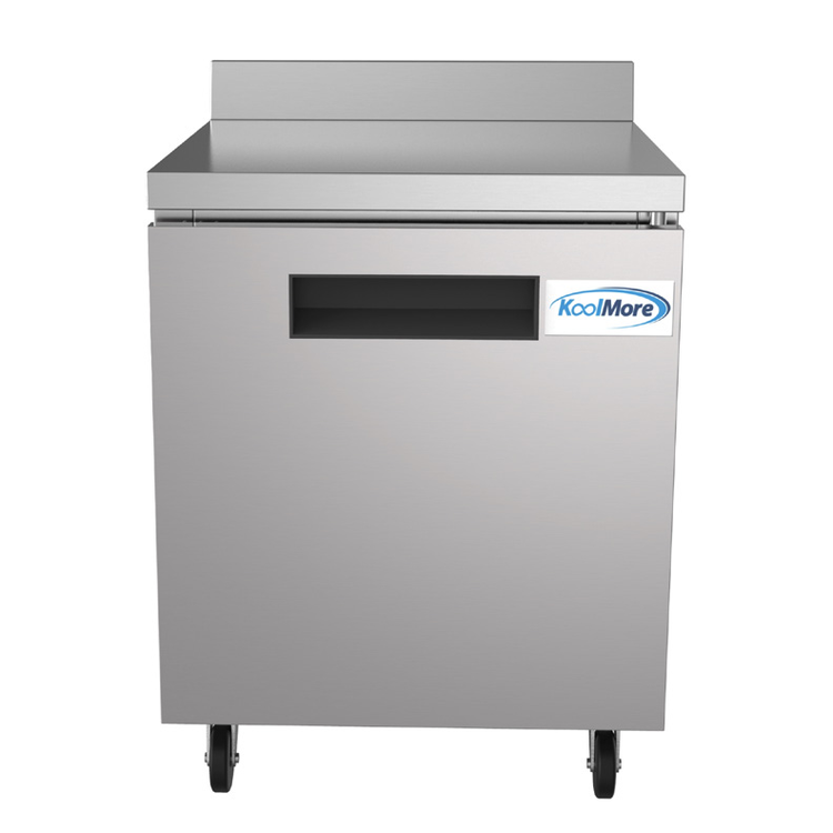 Product image #5 for KoolMore 27-Inch Stainless Steel 1-Section Worktop Refrigerator, 6.3 Cu. Ft., 1 Door