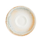 Thumbnail image #2 for Global Tableware Collective Bonna, Gourmet BNSKNDGRM04CT Porcelain Coffee Saucer, Round, 6.25"