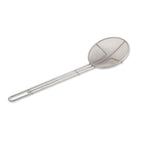 Thumbnail image #1 for Browne USA Foodservice 571923 Fine Mesh Skimmer, 6-1/2" Bowl, Nickel-Plated, 20-1/2" Overall Length