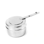 Thumbnail image #1 for Steelite DW Haber DW01001 Stainless Steel Chafer Fuel Holder, 6.75"W x 3.75"D x 3"H