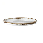 Thumbnail image #2 for Cardinal Harvest Natural By Dudson HNW10 Round Walled Plate, Vitrified Ceramic, 10-1/4" Case of 6
