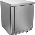 Thumbnail image #1 for Asber Premium AUTR 27 P Undercounter Refrigerator, 9.5 cu. ft., 1 Section, 27"W, Stainless Steel Door