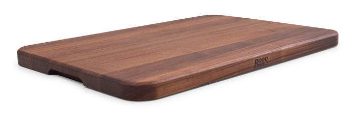 Product image #3 for John Boos 4 Cooks Reversible Edge Grain American Black Walnut Cutting Board, 17 x 12 x 1 Inch