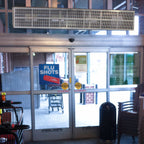 Thumbnail image #1 for Curtron Products Curtron CFD E-CFD-42-1-EH Heated Commercial Front Door Air Curtain, 42" Wide, Electric, 1/2 hp Motor