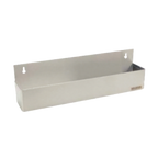 Thumbnail image #1 for AllPoints Foodservice Parts & Supplies San Jamar 76172 Single-Tier Stainless Steel Speed Rail, Holds 5 Bottles, 21-1/2"W
