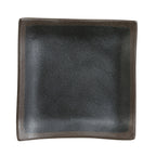 Thumbnail image #1 for Steelite Delfin, Grey Stone 7199TM009 Square Melamine Plate, Greystone, 5.625" x 5.625" x 0.75" Case of 2 Dozen