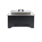 Thumbnail image #1 for Browne Foodservice 575129 Collapsible Chafer Kit with Cover, Food Pan, Water Pan, 2 Fuel Cell Holders and Windproof Frame