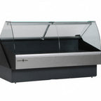 Thumbnail image #1 for MVP Group LLC Hydra-Kool KFM-CG-120-S Fresh Meats/Deli Service Case, 117"W, Curved Glass, Stainless Steel Interior, Self-Contained Refrigeration