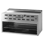 Thumbnail image #1 for Montague Company Legend CM24-HB 24" Heavy-Duty Range-Mount Infrared Cheesemelter, Stainless Steel, 3-Position Rack