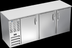 Thumbnail image #3 for Beverage-Air BBN78HC-S 78-Inch Three-Section Shallow-Depth Back Bar Refrigerator with Solid Doors