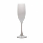 Thumbnail image #1 for Kadra Kitchenware Vikko Decor VD-5906-MW Champagne Flute Glass, 6 oz, Matte White Case of 24