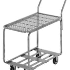 Thumbnail image #5 for Channel Manufacturing STKC200 Chrome-Plated Wire Deck Stocking/Marking Truck, 5-Inch Swivel Casters, 18.5"W x 44"D x 38.25"H