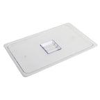 Thumbnail image #1 for Alegacy Foodservice Products PCC22002 Full-Size Clear Polycarbonate Food Pan Cover with Handle Case of 12