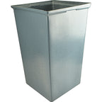 Thumbnail image #1 for AllPoints Foodservice Parts & Supplies 2621197 35 Gallon Gray Trash Can Liner