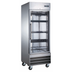 Thumbnail image #3 for Black Diamond 1-Section Glass Door Reach-In Refrigerator, 23 Cu. Ft., Self-Contained Bottom Mount