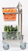 Thumbnail image #1 for Robot Coupe Stainless Steel Workstation Storage Cart with GN 1/1 Container