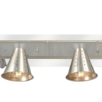 Thumbnail image #1 for Piper Products/Servolift Eastern Reflections RBHL-60 Bullet-Type Buffet Heat Lamp Assembly for 60-Inch Unit, 4 Openings