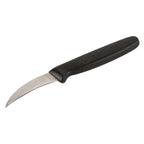 Thumbnail image #1 for Concasse MCCMON03C 3" Clip Point Stainless Steel Paring Knife with Black Plastic Handle Case of 360