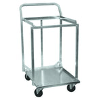 Thumbnail image #1 for SPG International Kelmax 4H1339 Sheet Pan Dolly, Single Stack, Holds 18 x 26 in Trays, Aluminum, 5 in Casters