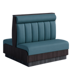 Thumbnail image #1 for ATSMFG ATS AT&S-AD-KR42-6CHHR GR5/COM Double Upholstered Booth, 48"L x 42"H, 6-Channel Headroll Back