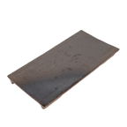 Thumbnail image #1 for Korin Inc PLL-588 Half-Glaze Rectangular China Plate, 10 × 5 in Case of 24